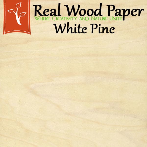 White Pine Wood Veneer Printable Sheets