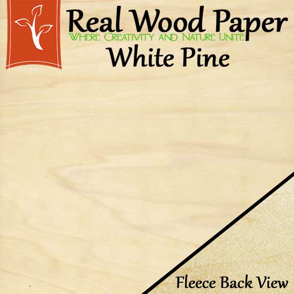white pine fleeceback paper