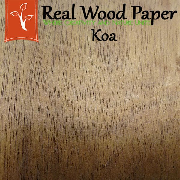 Koa wood veneer