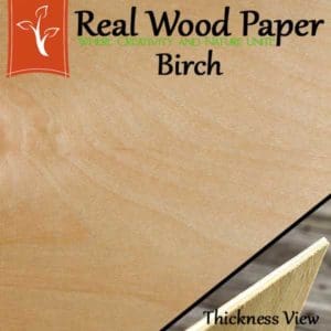 Birch wood panel 1/8" thick