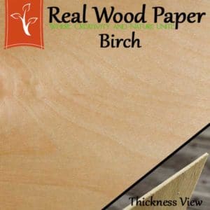 Birch Wood Panel 1/16" thick