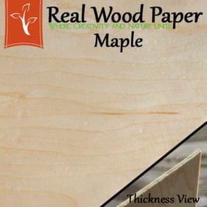 Maple Wood Panel 1/16" thick