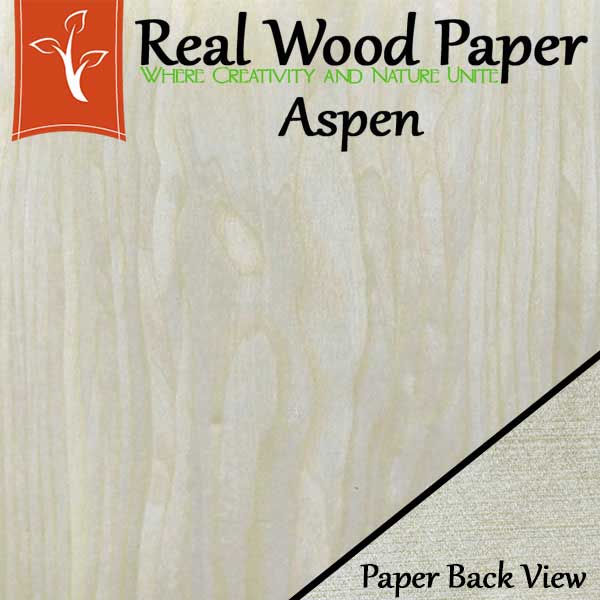 Aspen Laser Printable Wood Paper