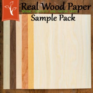 REAL WOOD PAPER LONG GRAIN SAMPLE PACK