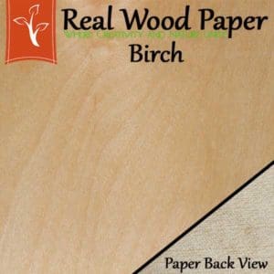 Band-It 24950 Paper Back Real Wood Veneer Facing 24 x 96 White Birch