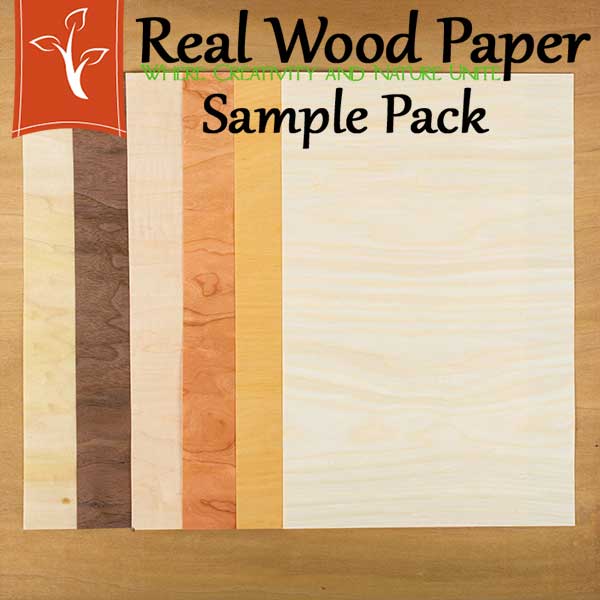 11 x 17 Wood Paper Complete Set Short Grain