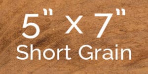 5x7 short grain wood veneer sheets