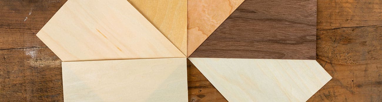 real wood paper samples