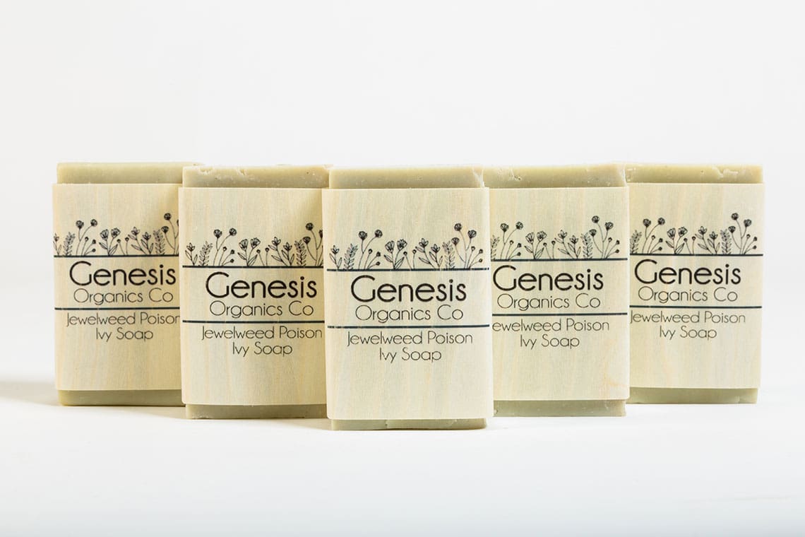 Genesis Organics Co DIY Printed on Wood Soap Wraps