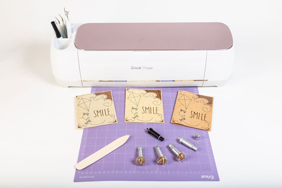 Cutting Real Wood Paper Veneer Sheets with a Cricut Machine
