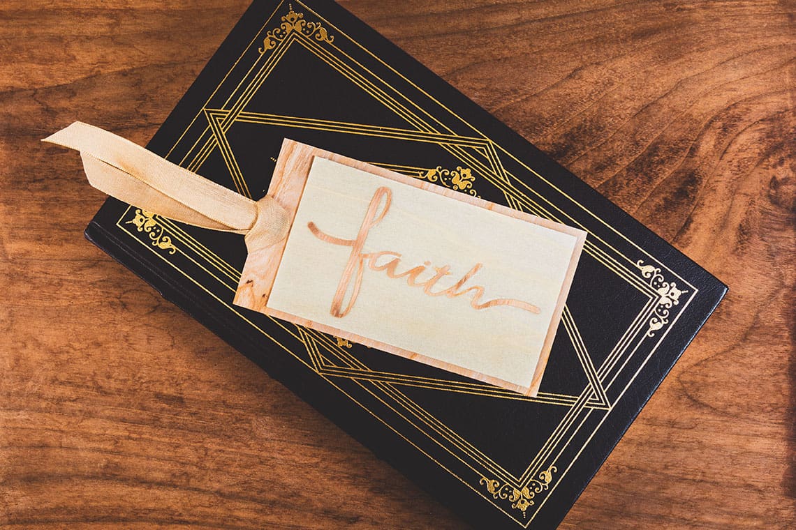 Woodfaithbookmark | Real Wood Paper Wood faith bookmark