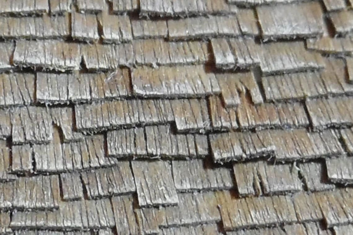 Thin Wood for Miniatures Roofing