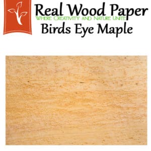 Birds Eye Maple Wood Sheet