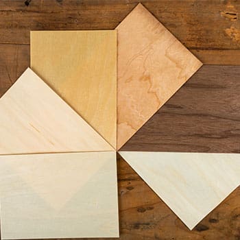 8.5" x 11" Real Wood Printable Paper Sheets