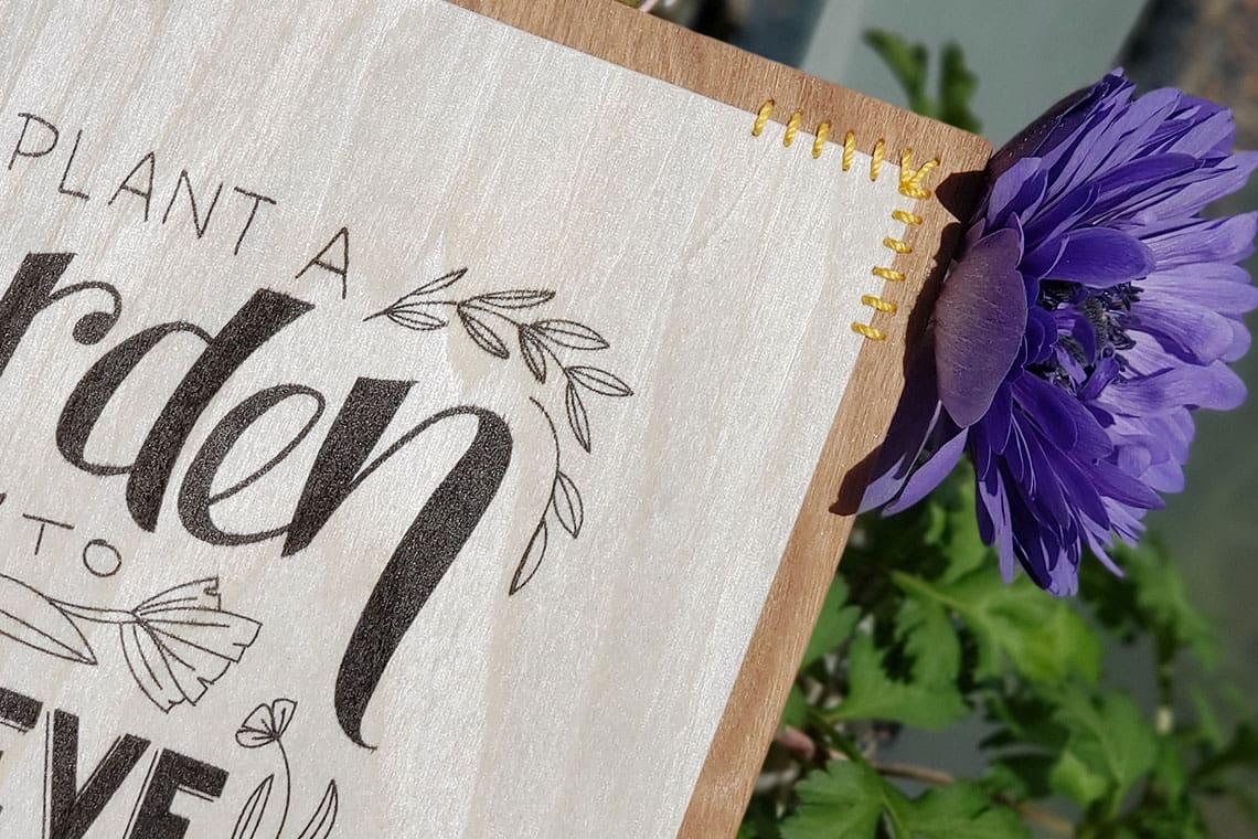 To Plant A Garden | Real Wood Paper To Plant A Garden