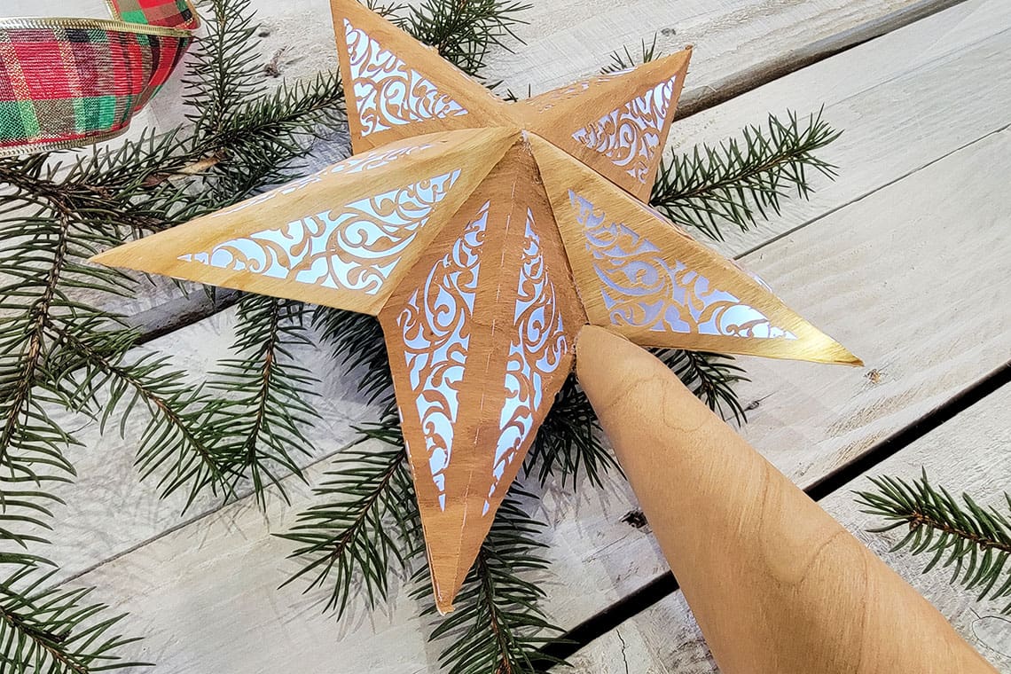 DIY Star Christmas Tree Topper