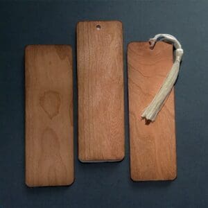 Cherry Wood Bookmarks