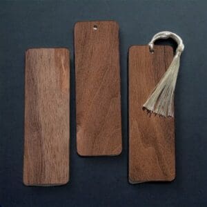 Walnut Wood Bookmarks