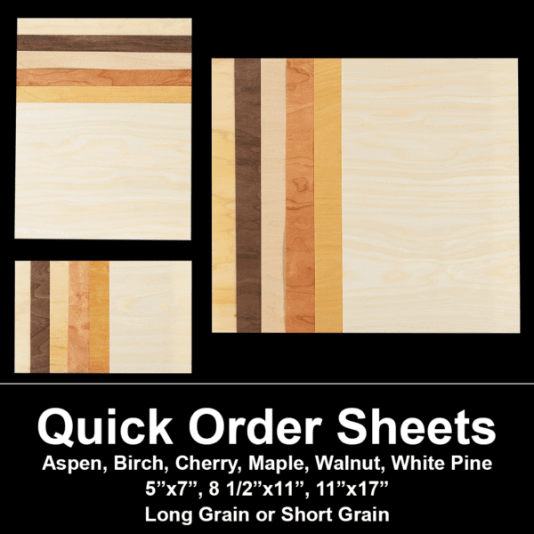 Buy Wood Veneer Paper Sheets