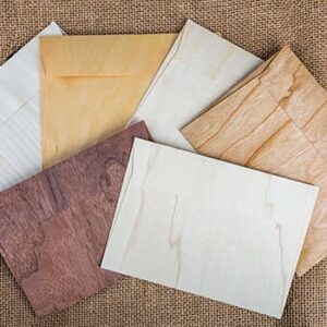 Wood Envelopes