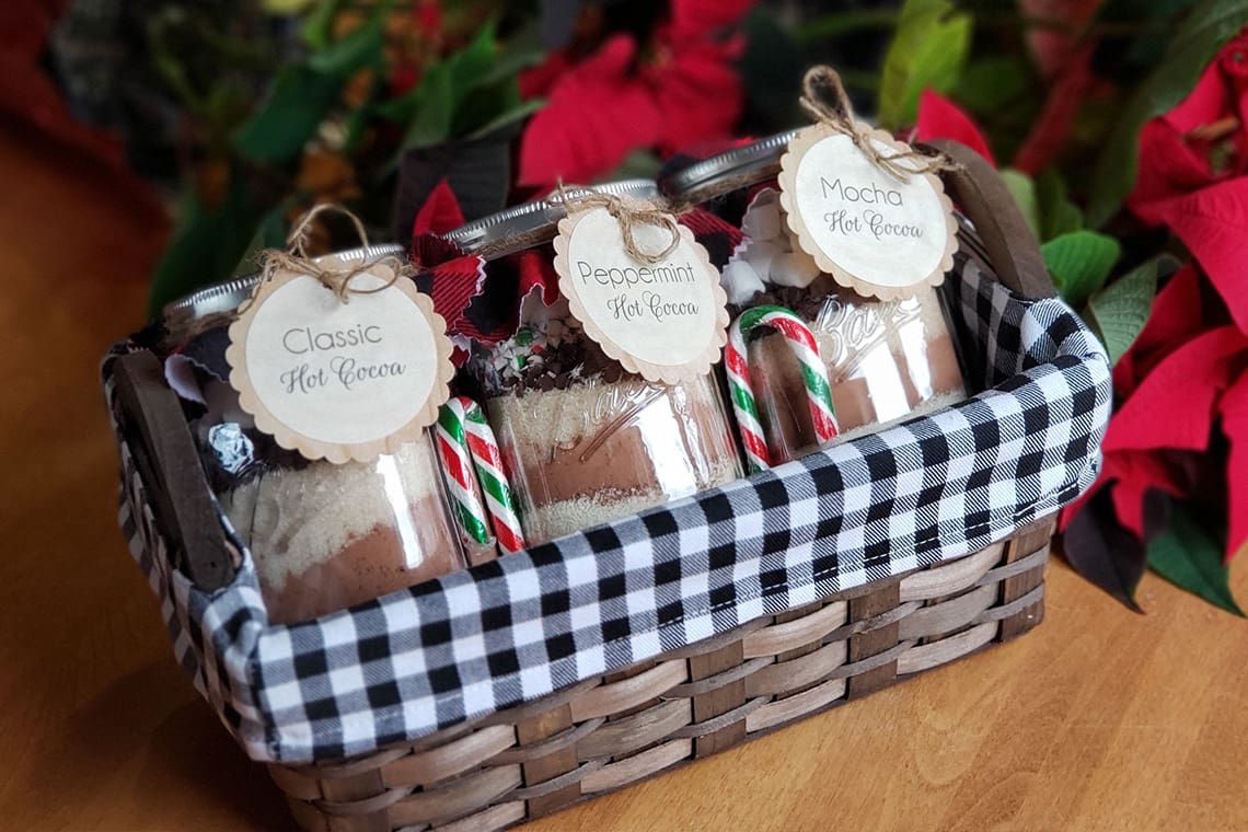 DIY Hot Cocoa Gift Tags | Real Wood Paper DIY Hot Cocoa Gift Tags