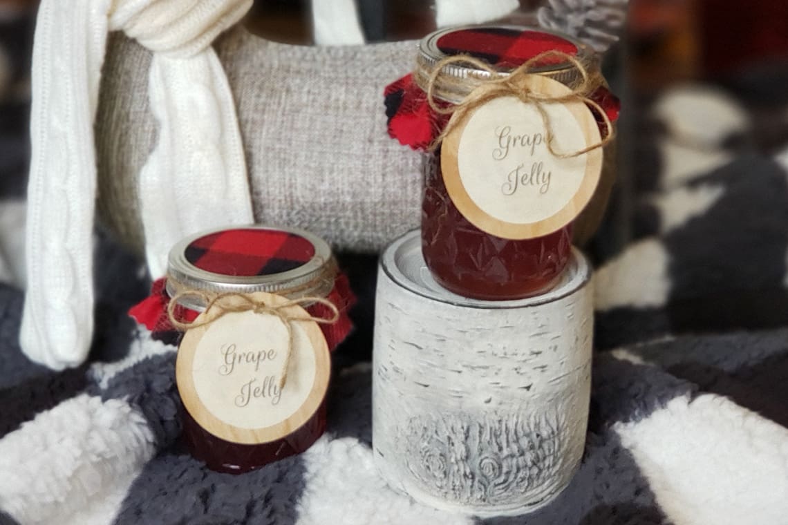 DIY Jelly Jar Gift Tags