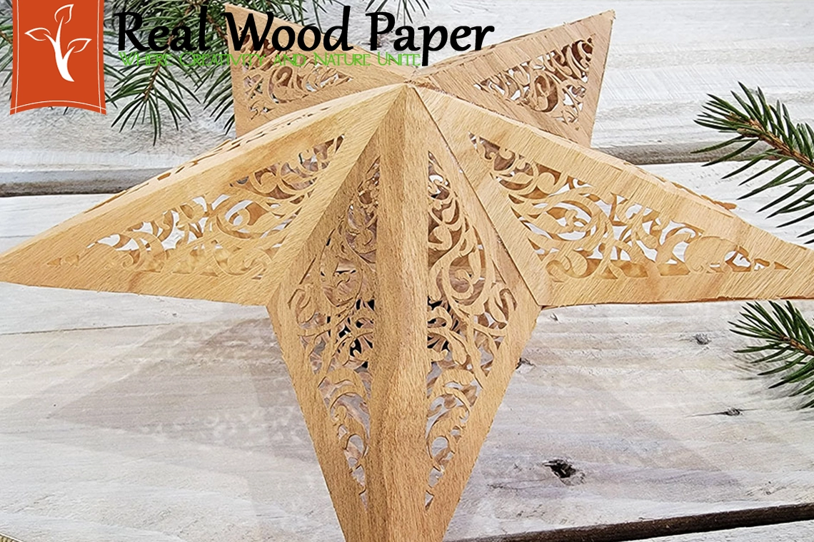 3D Wood Star DIY Cricut