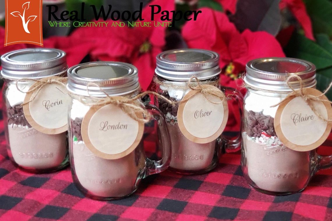 DIY Hot Chocolate Jar Gift Tags