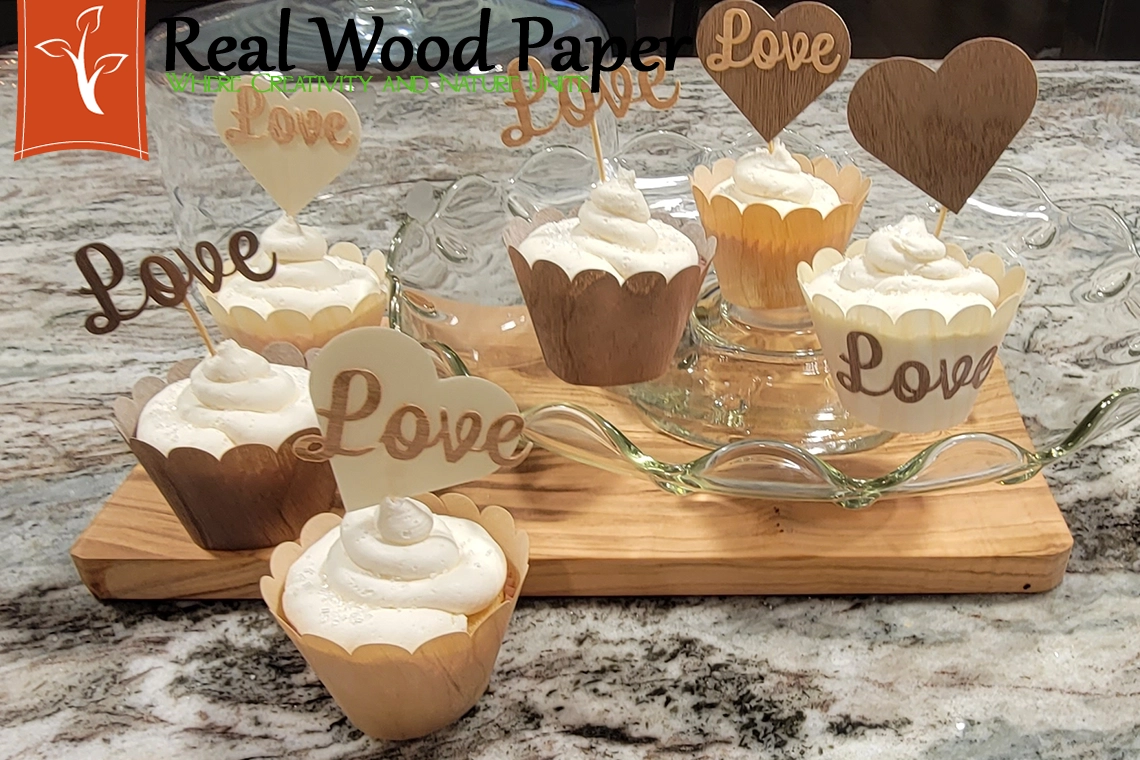Wood Cupcake Wrappers DIY