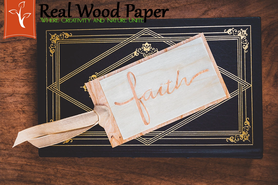Wooden Faith Bookmark