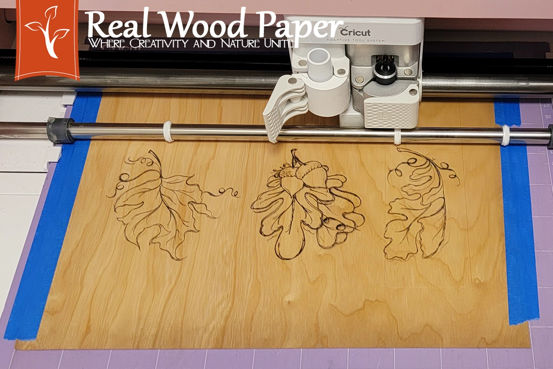 Cricut Cutting Wood Bookmarks