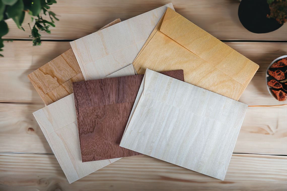 Wood Envelopes