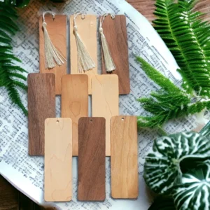 Wood Bookmark Collage