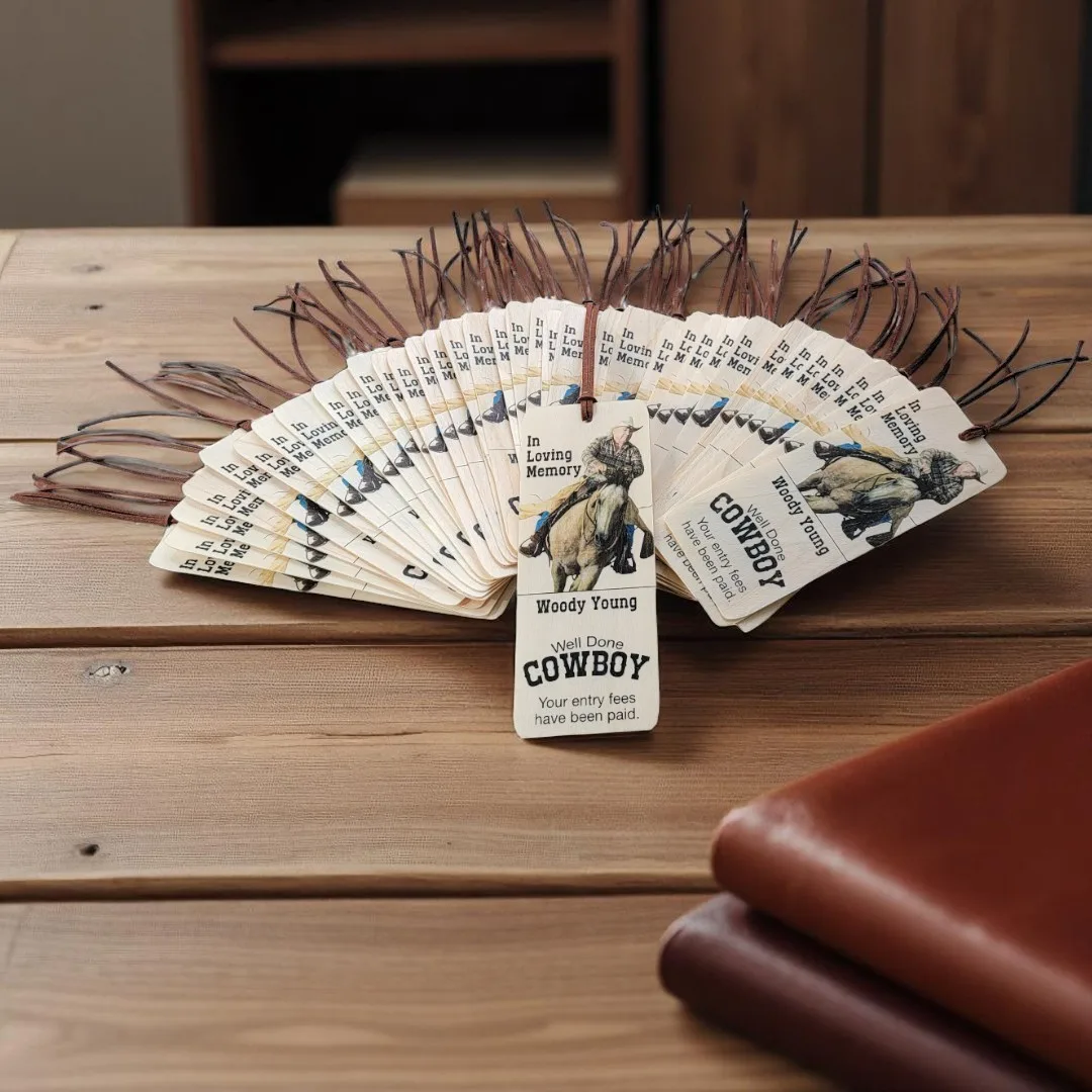 DIY Wood Bookmark for a Cowboy DIY Wood Bookmark for a Cowboy