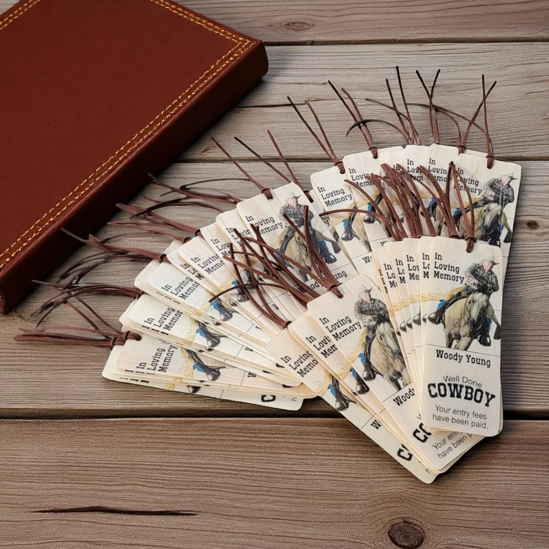 In Memory of Cowboy Bookmark In Memory of Cowboy Bookmark